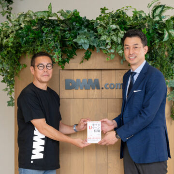 DMM.com様のTOPインタビューが掲載されました！